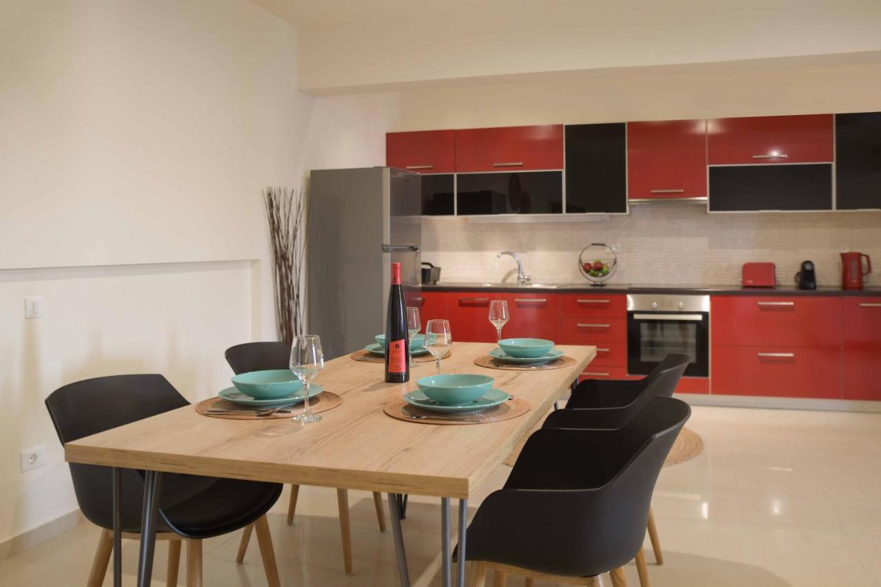 Oikies Luxury Apartments With Private Free Parking Area Агиос-Николаос Экстерьер фото